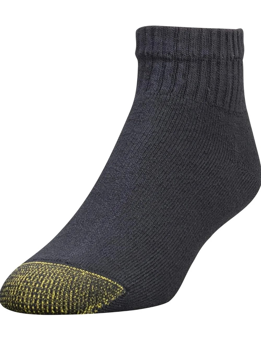 Gold Toe Black Quarter Athletic Socks - 6 Pack